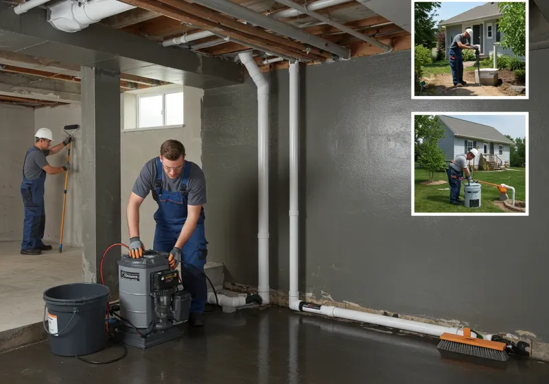 Basement Waterproofing and Flood Prevention process in Four Corners, TX